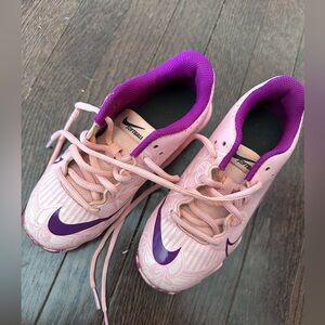 Nike Vibrant Pink Kids Cleats